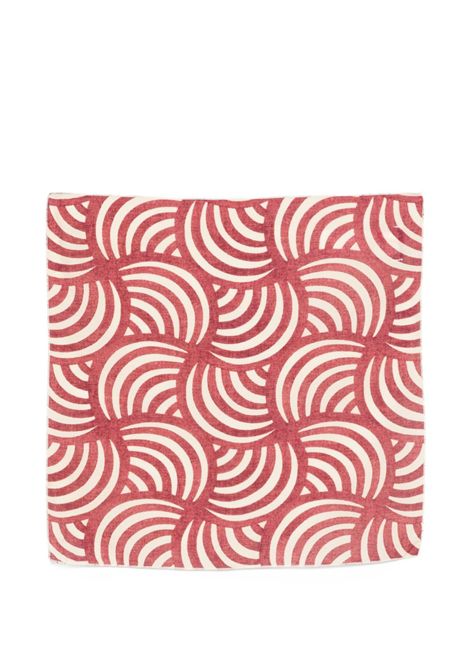 Foulard con stampa PAOLO PECORA KIDS | PP4252CHERRY